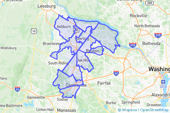 Service Area Map