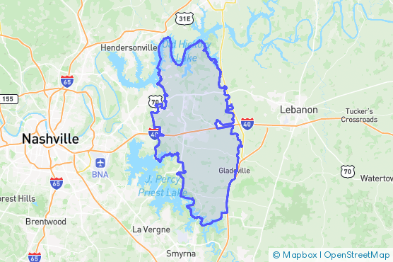 Service Area Map