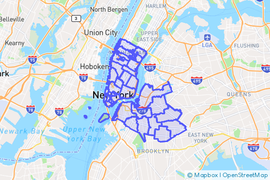 Service Area Map