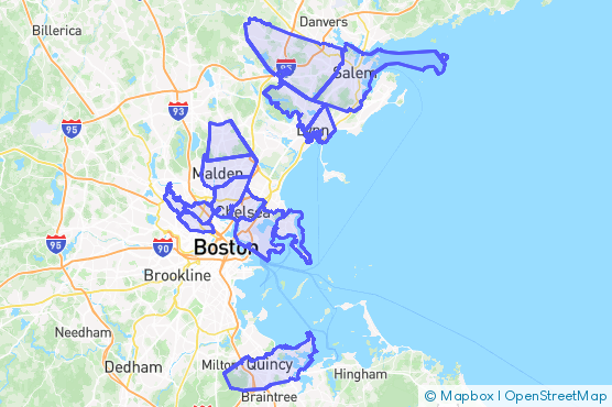 Service Area Map
