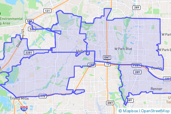 Service Area Map