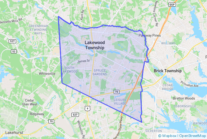Service Area Map
