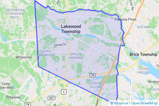 Service Area Map
