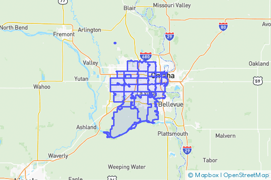 Service Area Map