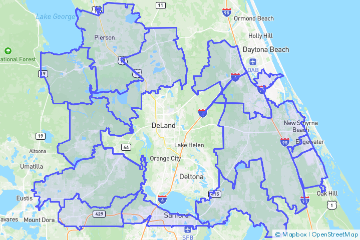 Service Area Map