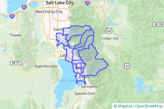 Service Area Map