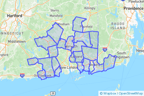 Service Area Map