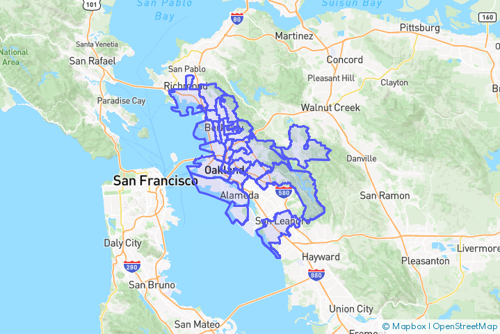 Service Area Map