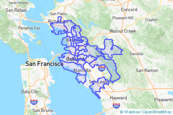 Service Area Map