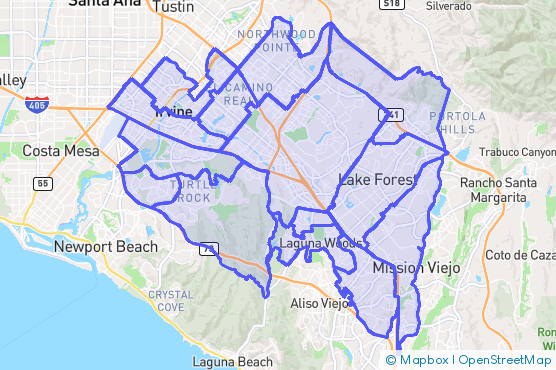Service Area Map