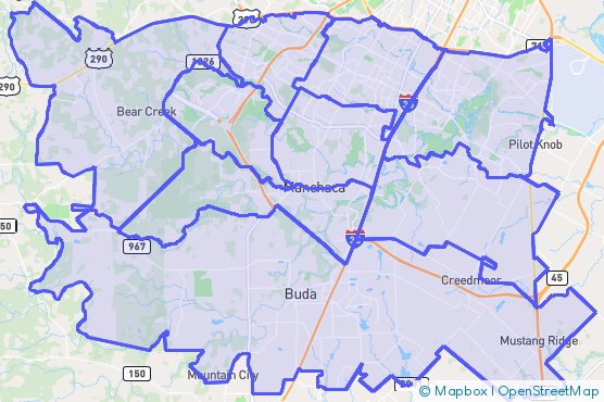 Service Area Map