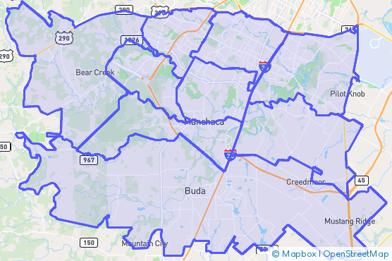 Service Area Map