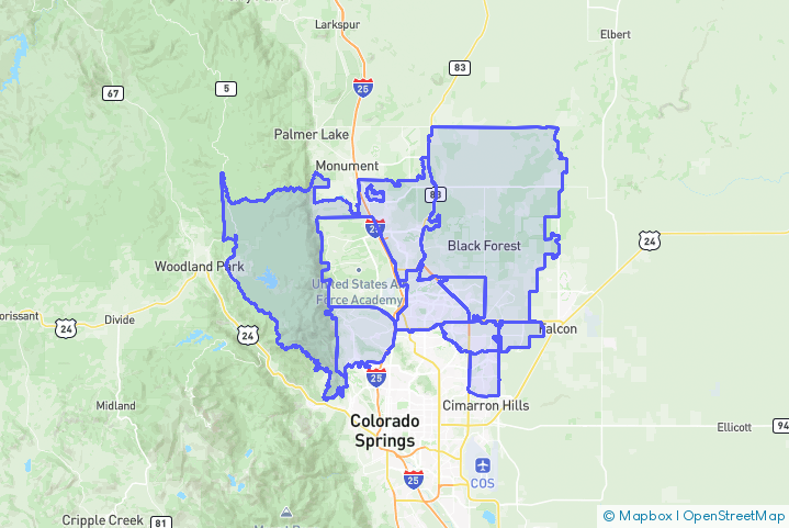 Service Area Map