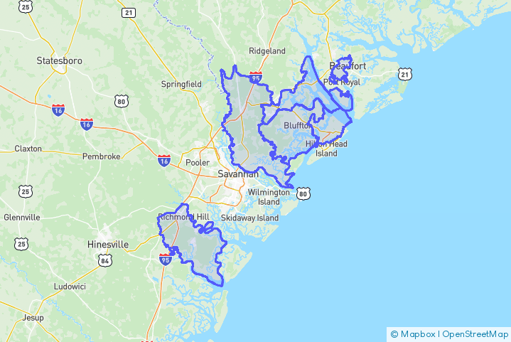 Service Area Map