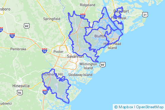 Service Area Map