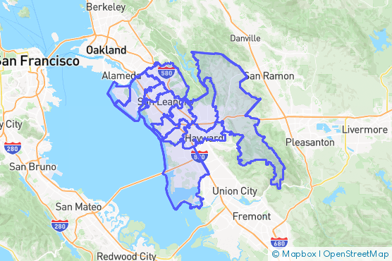 Service Area Map