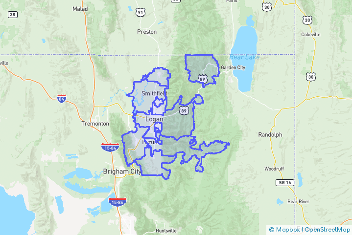 Service Area Map