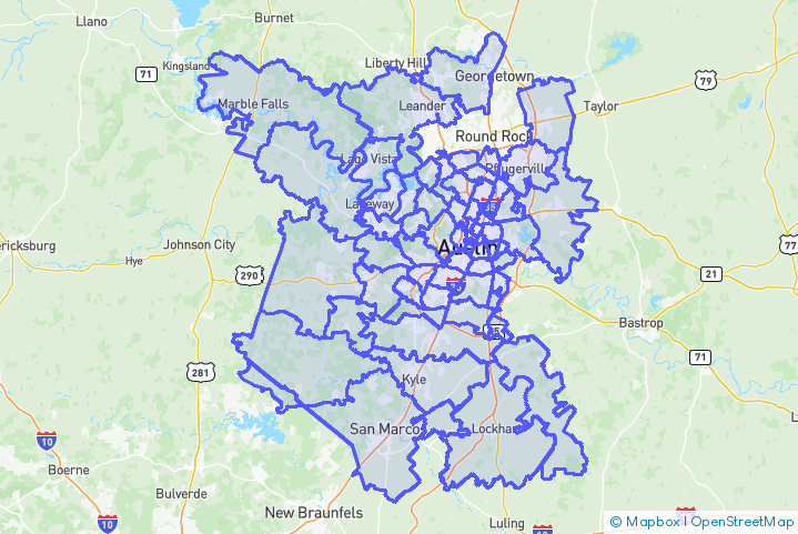 Service Area Map
