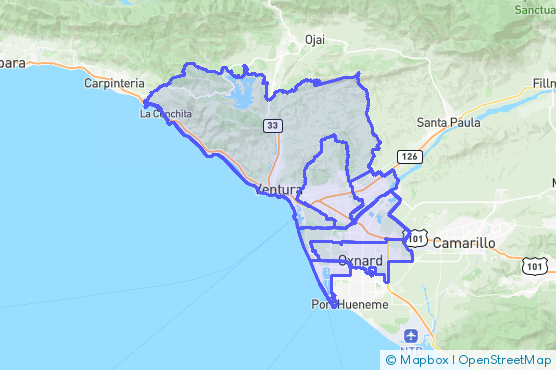 Service Area Map