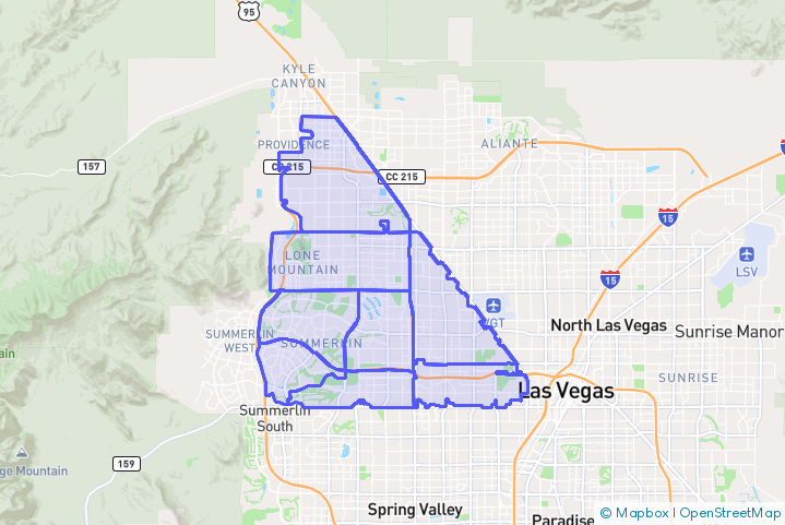 Service Area Map