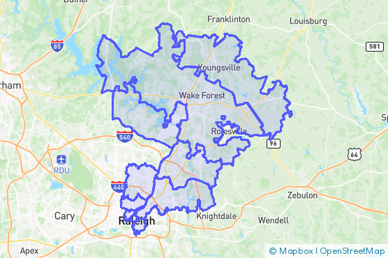 Service Area Map