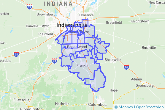 Service Area Map