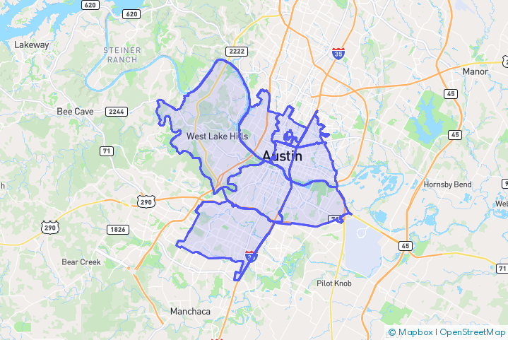 Service Area Map