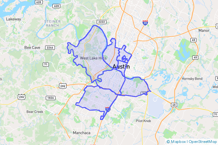 Service Area Map
