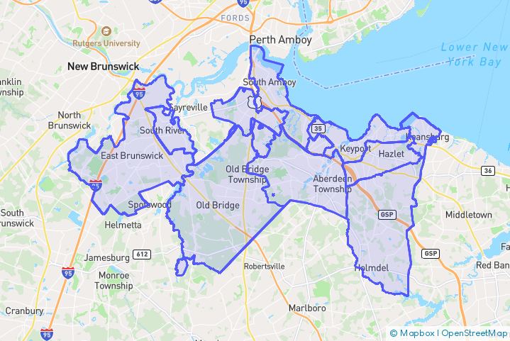 Service Area Map