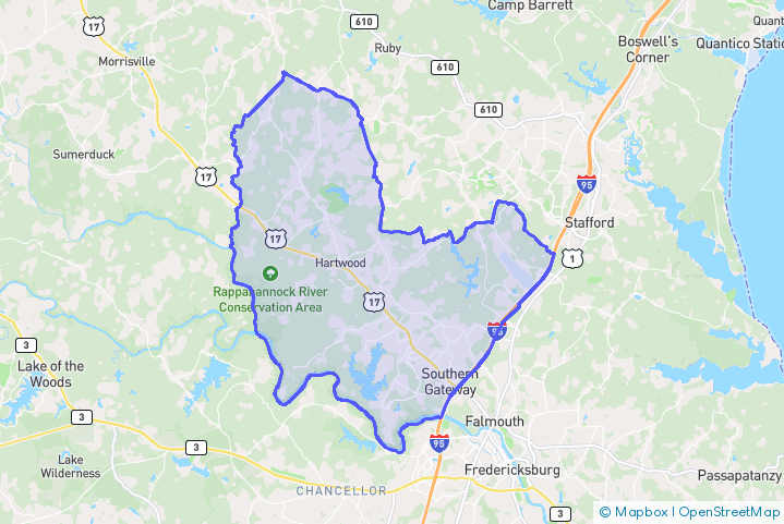Service Area Map