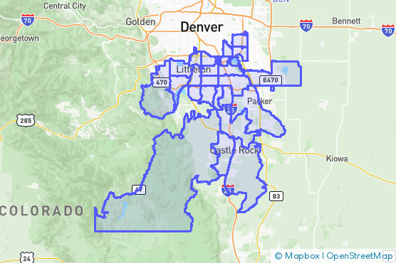 Service Area Map
