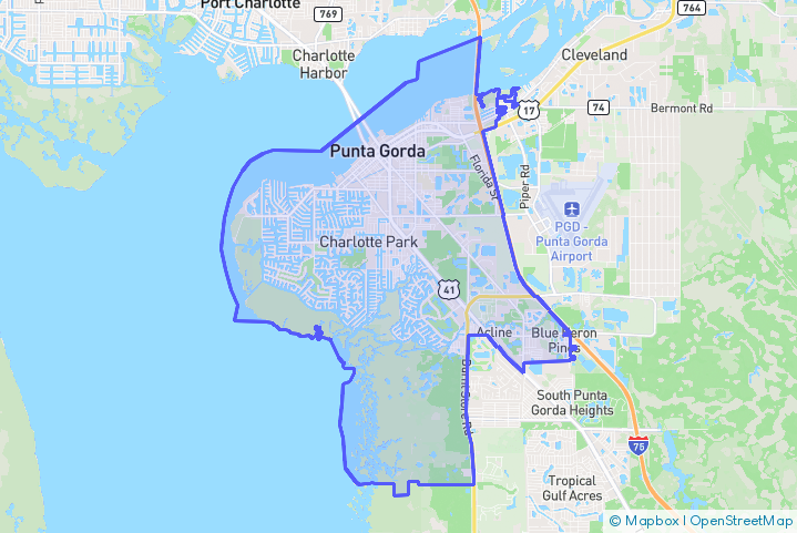 Service Area Map