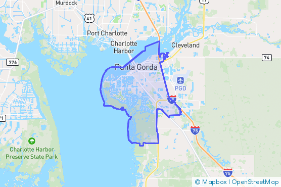 Service Area Map