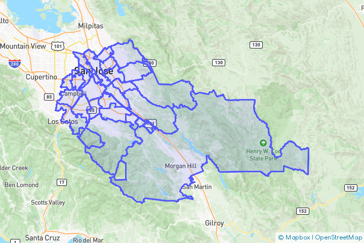 Service Area Map