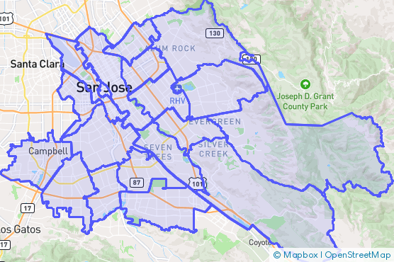 Service Area Map