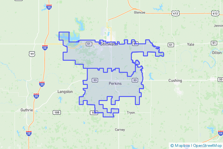 Service Area Map