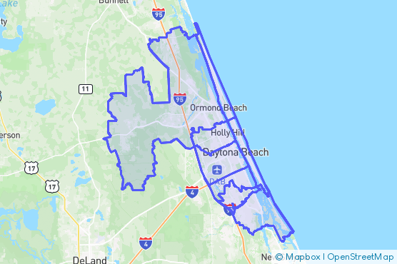 Service Area Map