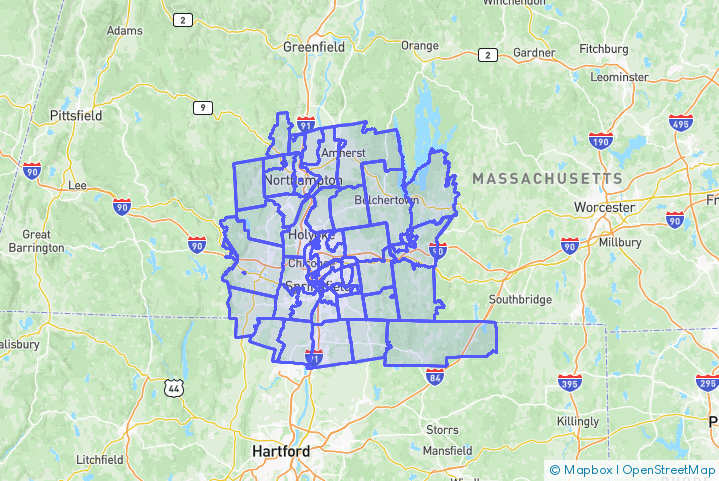 Service Area Map