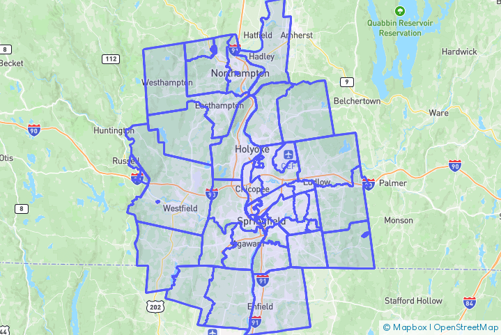 Service Area Map