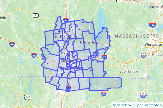 Service Area Map