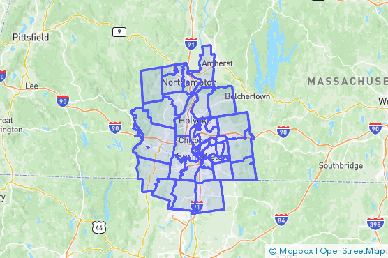 Service Area Map