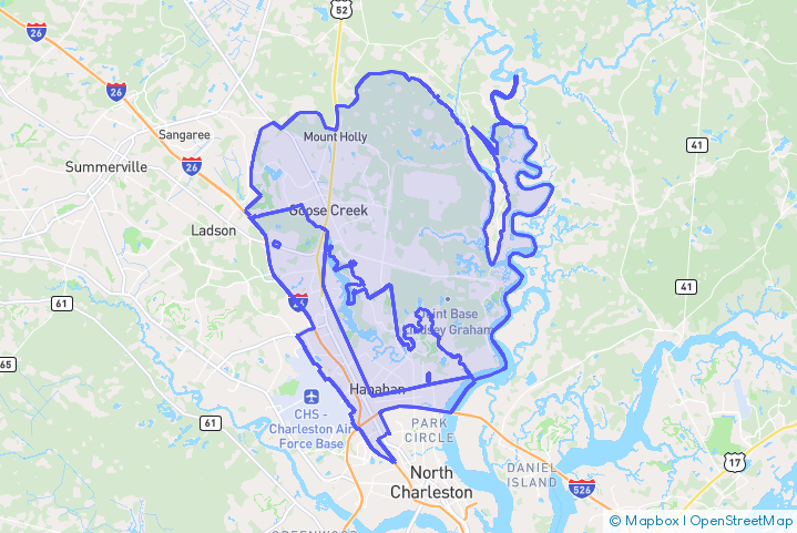 Service Area Map