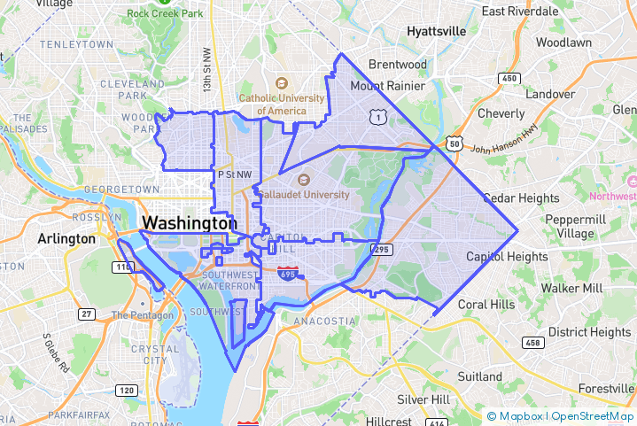 Service Area Map