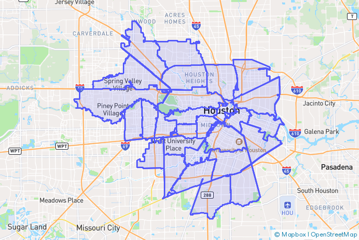 Service Area Map