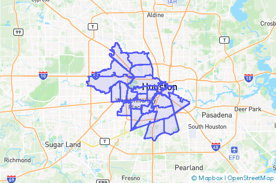 Service Area Map