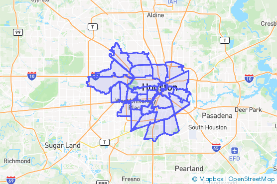 Service Area Map