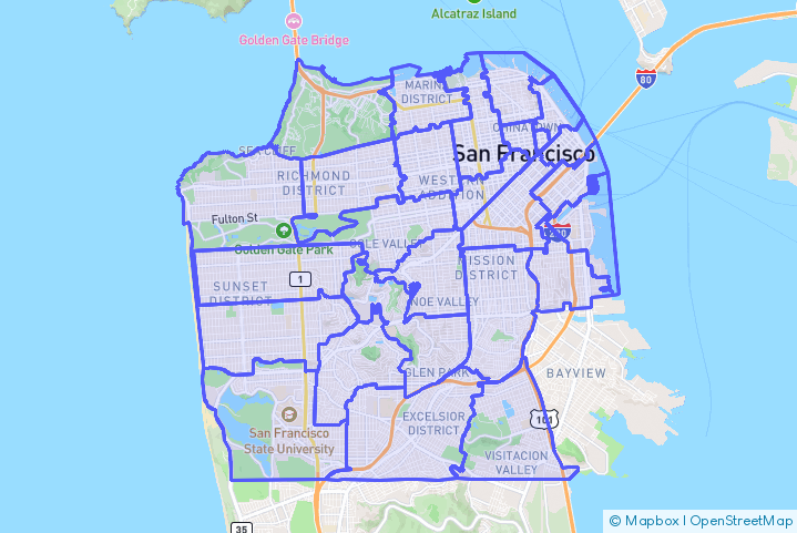 Service Area Map