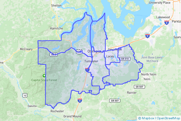 Service Area Map