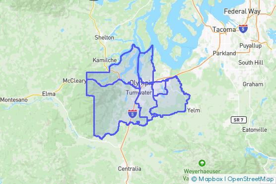 Service Area Map