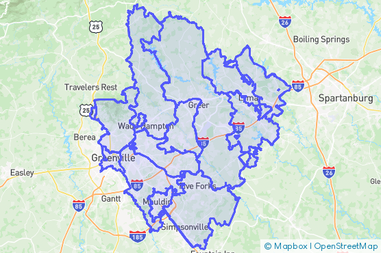 Service Area Map